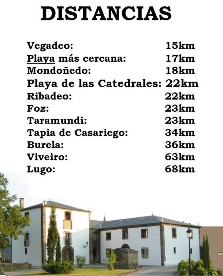 Pazo De Terrafeita Hotel Trabada ภายนอก รูปภาพ